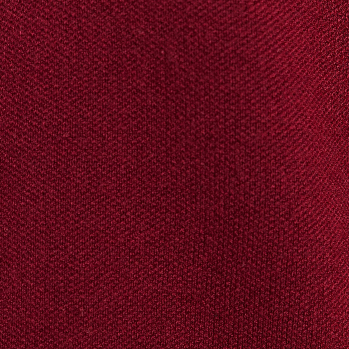 Gilet col chemise manches longues bordeaux femme