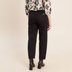 Pantalon magique coupe barrel l'Unique noir femme