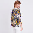 Blouse manches 3/4 blanc femme