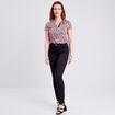 T-shirt manches courtes multicolore femme