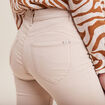 Pantalon magique ajusté taille standard ecru femme