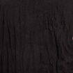 Top droit col V manches longues noir femme