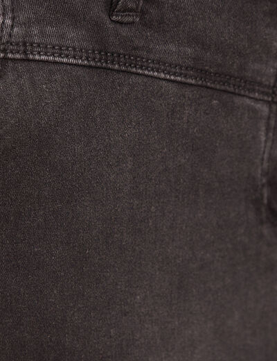 Jupe crayon en jean denim gris femme