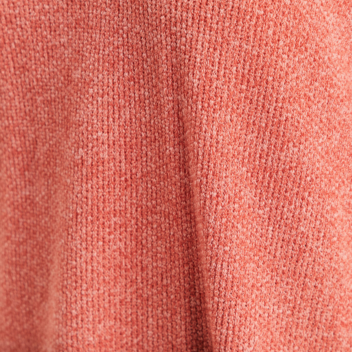 T-shirt col chemise manches 3/4 vieux rose femme