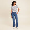 Jean bootcut taille haute denim stone femme