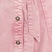 Jupe longue &eacute;vas&eacute;e rose femme