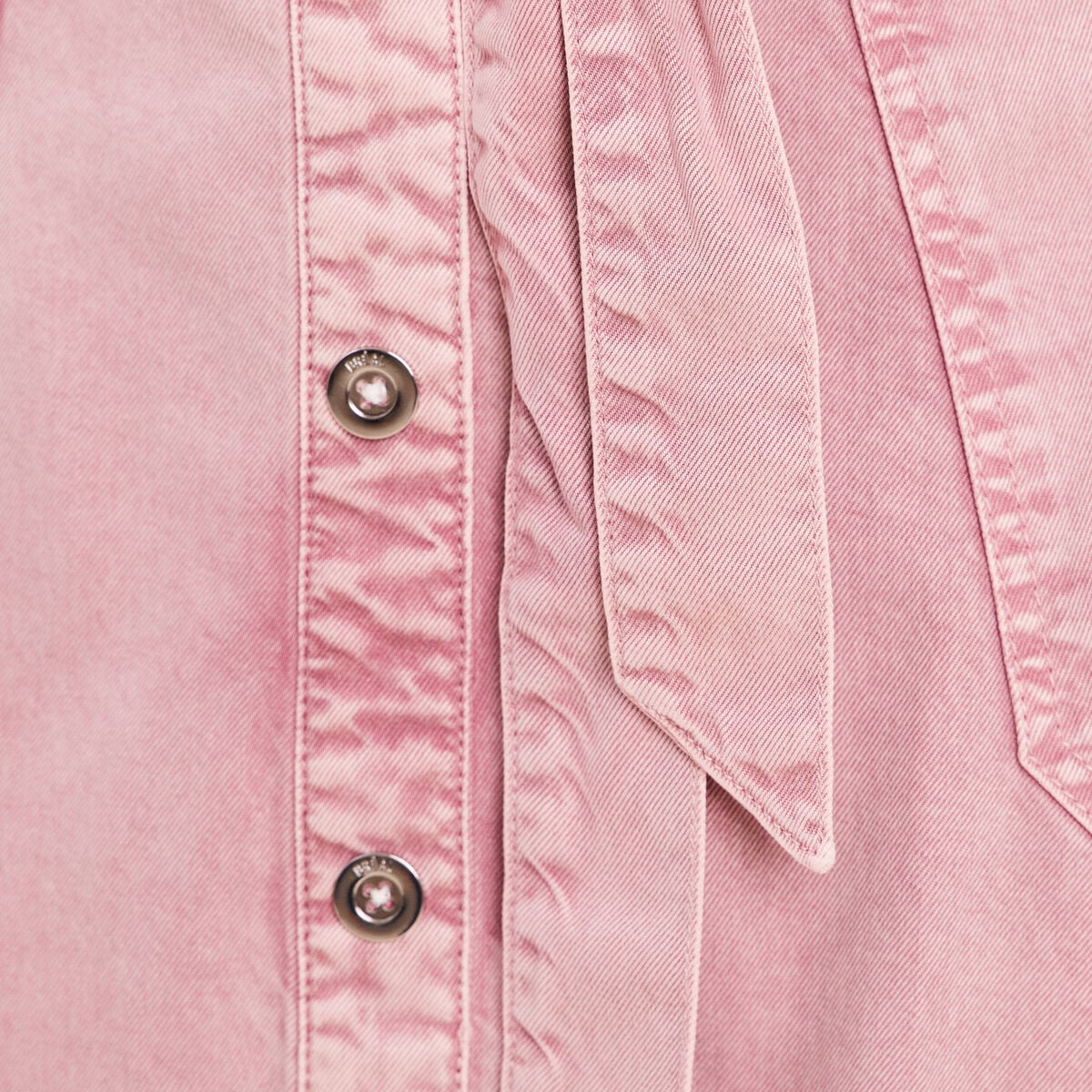 Jupe longue &eacute;vas&eacute;e rose femme