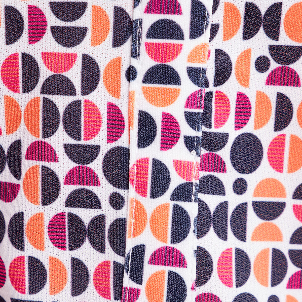 T-shirt manches courtes multicolore femme