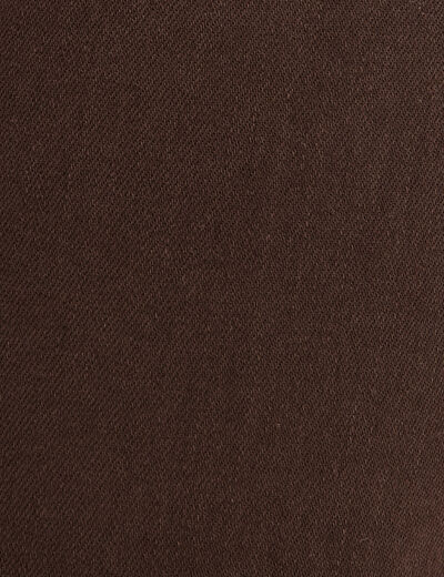 Jean magique L'Unique coupe ajust&eacute;e marron fonc&eacute; femme