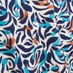 T-shirt manches 3/4 bleu canard femme