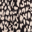Chemise cr&ecirc;pe manches courtes noir femme