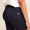 Jean magique Le L&eacute;ger ajust&eacute; 7/8&egrave;me denim brut femme