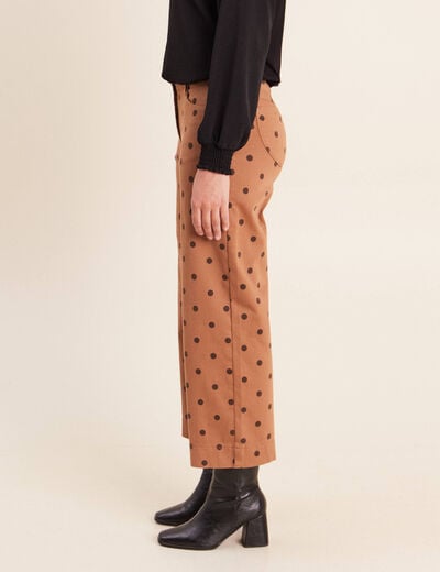 Pantalon magique l'unique marron femme