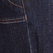 Pantalon mom 7/8&egrave;me en coton denim brut femme
