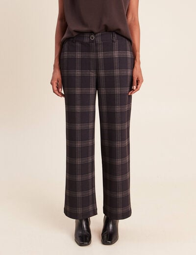 Pantalon gris femme