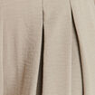Pantalon jupe-culotte large vert clair femme