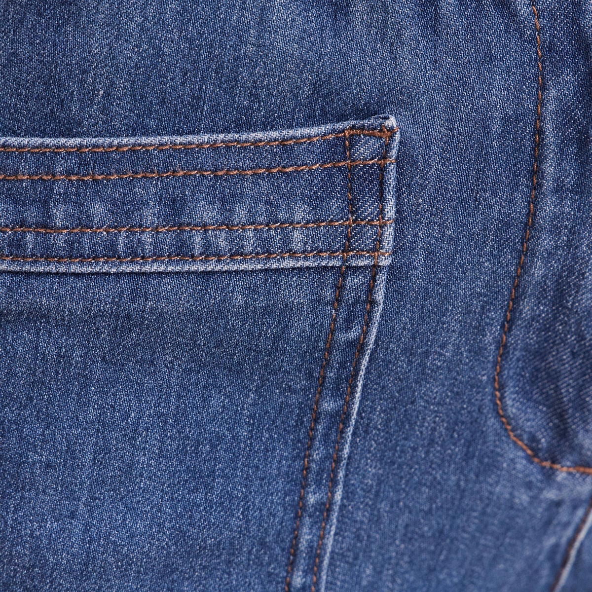 Jean coupe mom 7/8&egrave;me denim stone femme