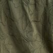 Blouse col rond manches 3/4 bas resserr&eacute; vert kaki femme