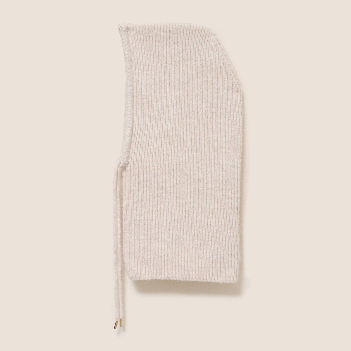 Cagoule creme femme