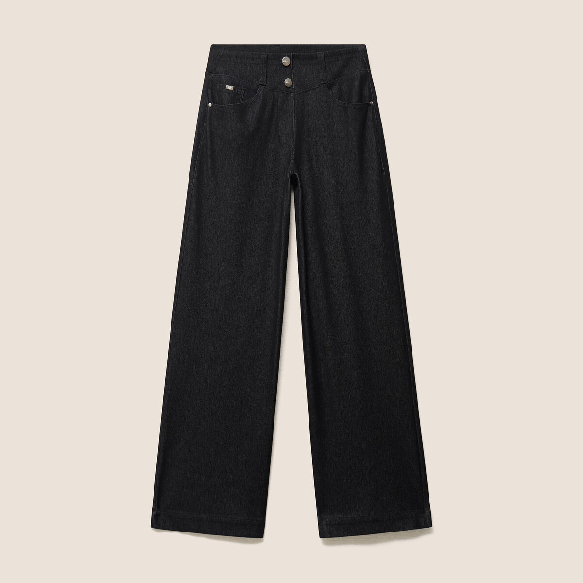Jean denim noir femme