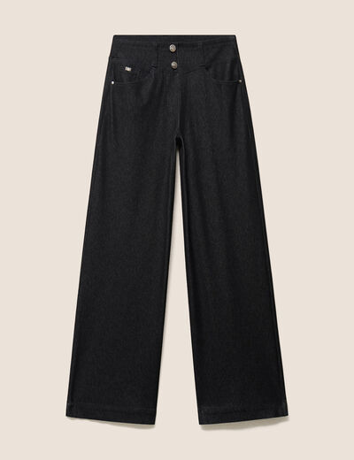 Jean denim noir femme