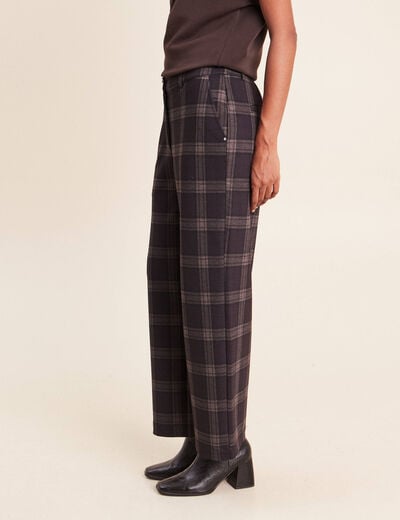 Pantalon gris femme