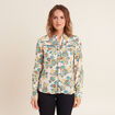 Chemise manches longues blanc femme