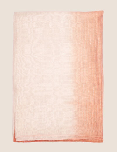 Foulard vieux rose femme