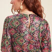 Robe évasée sequins multicolore femme