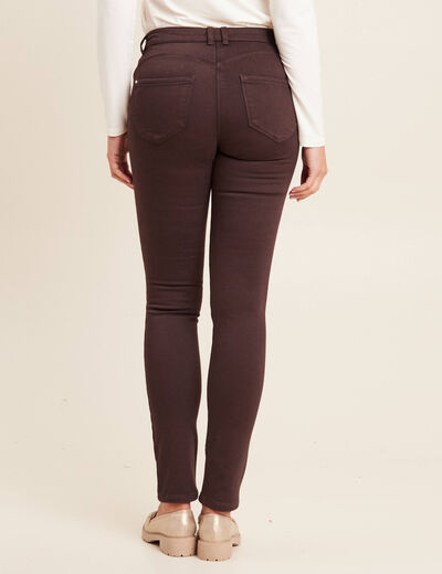 Pantalon magique Le Chaud marron fonc&eacute; femme