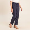 Jean boyfriend 7/8&egrave;me fluide denim brut femme