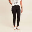 Pantalon léger taille standard 7/8ème noir femme