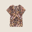 T-shirt manches courtes noir femme