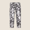 Pantalon ajust&eacute; &agrave; coulisse noir femme
