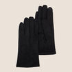 Gants avec strass noir femme