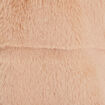 Doudoune droite r&eacute;versible beige femme