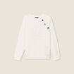 T-shirt manches longues ecru femme