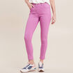 Pantalon magique Le L&eacute;ger coupe ajust&eacute;e mauve femme