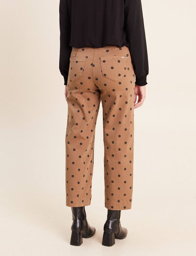 Pantalon magique l'unique marron femme
