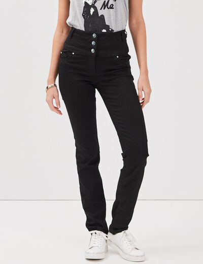Pantalon magique Le gainant denim noir femme