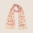 Foulard vieux rose femme