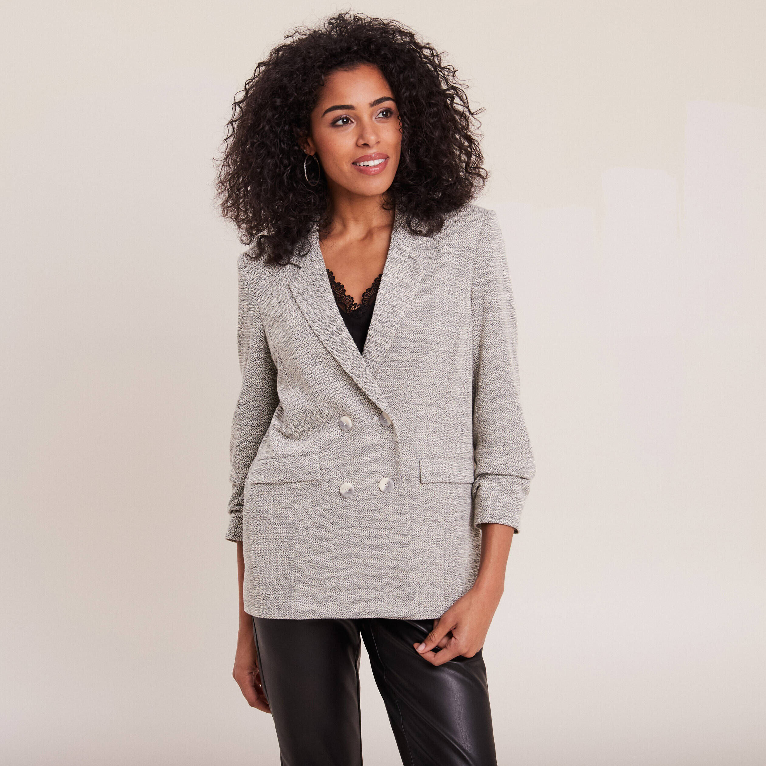 Vestes Gris Femme Vib s