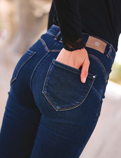 Jean magique Le Chaud denim brut femme