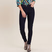 Jeans léger taille standard long denim brut femme