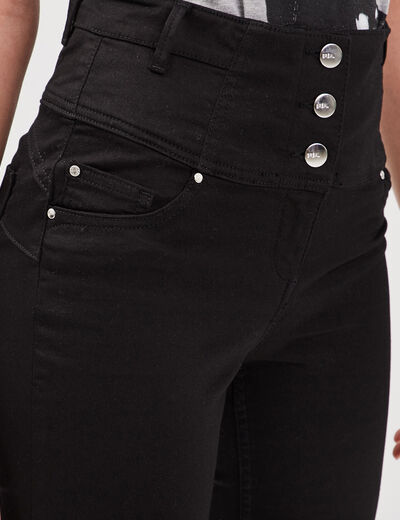 Pantalon magique Le gainant denim noir femme