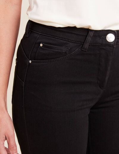 Pantalon chaud magique noir femme