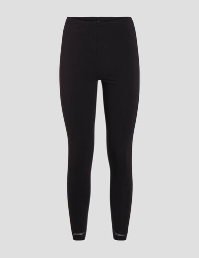 Legging taille haute noir femme
