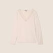 T-shirt thermo-douceur manches longues beige femme