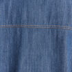 Veste courte droite manches longues denim stone femme