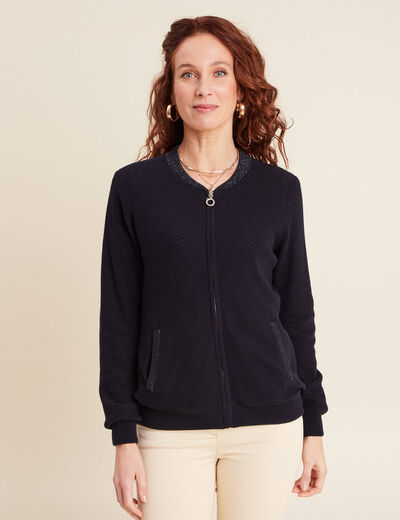 Gilet réversible esprit bomber camel femme